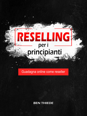 cover image of Reselling per i principianti